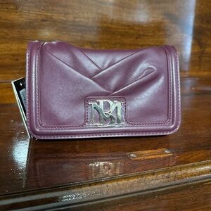Badgley Mischka Plum Crossbody Bag
